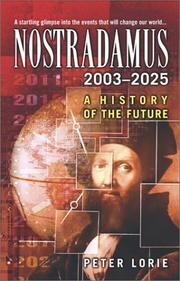Cover of: Nostradamus by Peter Lorie