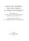 Cover of: Single cell marking and cell lineage in animal development