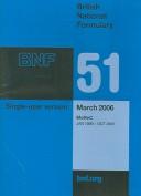 Cover of: British National Formulary 51: Single-User Version: March 2006; MeRec, Jan 1999-Oct 2005 (CD-Rom)