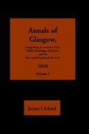Cover of: Annals of Glasgow by James Cleland