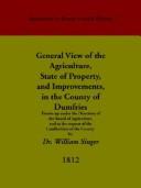 Cover of: General View of the Agriculture of Dumfries (Agriculture in Recent Scottish History)