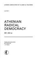 Cover of: Athenian Radical Democracy