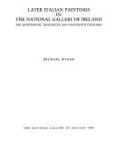 Cover of: Later Italian Paintings in the National Gallery of Ireland