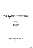 Cover of: The Poetics of cinema by edited by Richard Taylor.