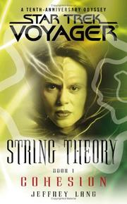 Cover of: Cohesion: String Theory, Book 1 by Jeffrey Lang