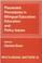 Cover of: Placement procedures in bilingual education