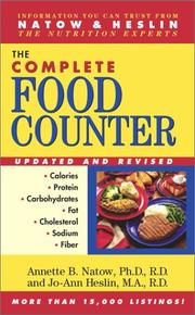 Cover of: The complete food counter
