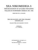 Cover of: Nea Mikomedeia the Excavation of an Early Neolithic Village in Northern Greece 1961-63: The Excavation and Ceramic Assemblage (Supplementary Volume / The British School at Athens)