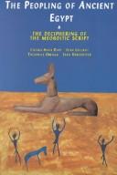 Cover of: The Peopling of Ancient Egypt & the Deciphering of the Meroitic Script | Cheikh Anta Diop