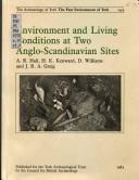 Cover of: Environment and living conditions at two Anglo-Scandinavian sites