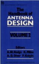 Cover of: The handbook of antenna design by editors, A.W. Rudge ... [et al.]. Vol.2.