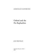 Cover of: Oxford and the Pre-Raphaelites