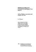 Cover of: Saffron Walden: Excavations and Research 1972-80 : Cba Research Report 45; Chelmsford Archaeological Trust Report 2 (CBA Research Reports)