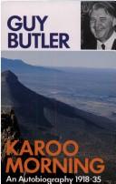 Cover of: Karoo Morning