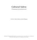 Cover of: Cultural safety by 