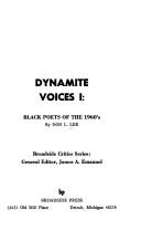 Cover of: Dynamite voices