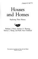 Cover of: Houses and homes by Barbara J. Howe ... [et al.].