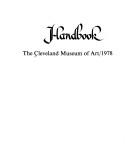 Cover of: Handbook of the Cleveland Museum of Art