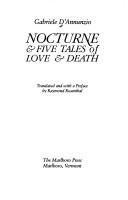 Cover of: Nocturne and five tales of love and death
