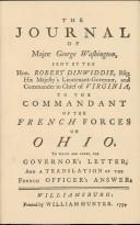 Cover of: Journal of Major George Washington