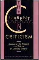 Cover of: The Current in criticism by edited by Clayton Koelb and Virgil Lokke.