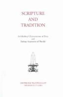 Cover of: Scripture and tradition by Chrysostomos Bishop of Oreoi, Chrysostomos Archbishop of Etna, Auxentios of Photiki, Chrysostomos Bishop of Oreoi