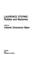 Cover of: Laurence Sterne: Riddles and Mysteries