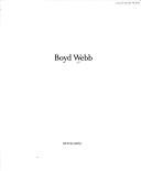 Cover of: Boyd Webb.