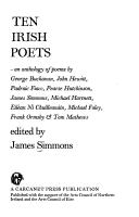 Cover of: Ten Irish poets: an anthology of poems by George Buchanan ... [et al.]