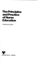 Cover of: The Principles and Practice of Nurse Education Agents
