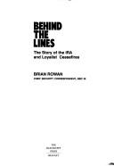 Behind the lines by Brian Rowan