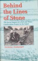 Cover of: Behind the lines of stone | Nicholas Atampugre