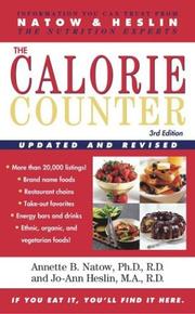 Cover of: The calorie counter by Annette B. Natow