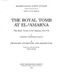 Cover of: Royal Tomb At El-amarna 2: Reliefs (Archaeological Survey Memoirs)