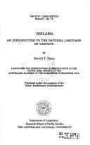Cover of: Bislama: an introduction to the national language of Vanuatu