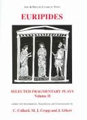 Cover of: Euripides: Selected Fragmentary Plays (Classical Texts)