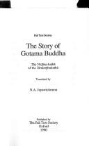 Cover of: The Story of Gotama Buddha by N. A. Jayawickrama