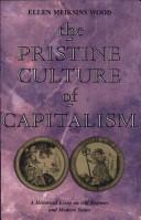 Cover of The Pristine Culture of Capitalism