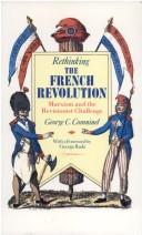 Cover of: Rethinking the French Revolution: Marxism and the Revisionist Challenge