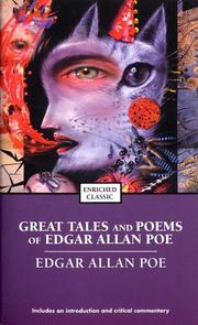 Cover of: Great tales and poems of Edgar Allan Poe. by Edgar Allan Poe