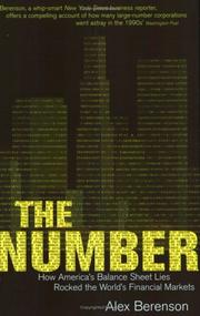 Cover of: The Number by Alex Berenson