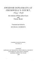 Swedish diplomats at Cromwell's court, 1655-1659 by Peter Julius Coyet, Roberts, Michael