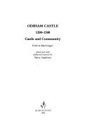 Cover of: Odiham Castle, 1200-1500 by Patricia MacGregor