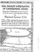 Cover of: The ancient earthworks of Cranborne Chase by Heywood Sumner