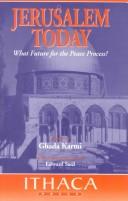 Cover of: Jerusalem Today: What Future for the Peace Process? (Ithaca Press Paperbacks)