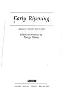 Cover of: Early ripening: American women's poetry now