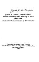 Cities & trade by Keith Edward Abbott, Abbas Amanat, K. E. Abbott