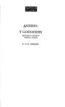 Cover of: Y Gododdin: Britain's Oldest Heroic Poem (Welsh Classics)