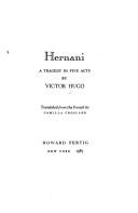 Cover of: Hernani by Victor Hugo, Victor Hugo