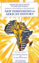 Cover of: New Dimensions in African History